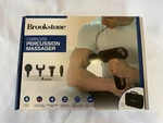 Brookstone Cordless Percussion Muscle Massager. Fixed Price $45.00.