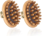 New Wood Therapy Massage Brush 2 Pack Cellulite Lymphatic Relief Fast Shipping. Fixed Price $16.99.