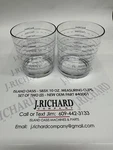 Island Oasis 10 Oz. Measuring Cups. Set Of Two (2) - Brand New. Oem Part #40001. Fixed Price $21.26.