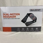 Belmint Portable Shiatsu Neck & Back Dual-motion Massager With Heat Box. Fixed Price $21.99.