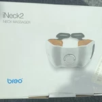 Tested Breo INECK2 Shiatsu Massager White Brown Black Missing Straps. Fixed Price $35.50.