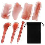 Ipetboom Resin Gua Sha Board Set 7 Pack Scraping Massage Tools For Physi. Fixed Price $27.03.