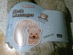 Health Touch Neck Massaging Wrap Plush Animal With Vibration Bear Shape New. Fixed Price $19.00.