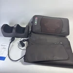 Full Body Mat W/ Heat Vibration Pu Leather Shiatsu Neck & Calf Massager. Fixed Price $120.00.