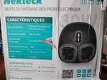 Nekteck Electric Foot Massager NK-FM-0301 Corded 100-240V. Fixed Price $35.00.