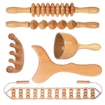 Oyameqich Wood Therapy Massage Tools Maderoterapia Kit Body Medium, Bronze. Fixed Price $34.52.