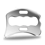 Byyddiy Stainless Steel Gua Sha Derma Edge Massage Tools-scraping Silver. Fixed Price $16.71.