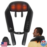 Cupilo Shiatsu Neck Massager With Heat - Ideal Gifts For FRIENDS,4D Cordless Dee. Fixed Price $76.96.