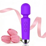 Aeveone Personal Mini Massager - Handheld Vibration Wand, 2 Piece Set, Purple. Fixed Price $17.22.