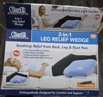 Contour 2-IN-1 Inflatable Leg & Knee Relief Wedge Support Cushion. Fixed Price $40.58.
