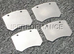 Titanium Brake Pad Shim Heat Shield Set For Morris Mini Cooper 1.3 69-80; Fr. Fixed Price $122.99.