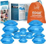 Lure Essentials Edge Silicone Cupping Set, Kit For Massage Therapy, Long. Fixed Price $50.90.