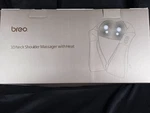 Breo 3D Neck & Shoulder Massager W/ Heat P4 Shiatsu Electric Pain Relief New. Fixed Price $99.95.