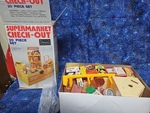 Sears Roebuck And Co. Supermarket Check Out 20 Piece Play Set Complete In Box. Fixed Price $100.00.