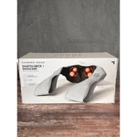 Sharper Image Shiatsu Neck Shoulder Massager Deep Rolling Heated. Fixed Price $48.44.