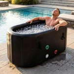 Xxl Ice For Athletes, Portable Bathtub, Inflatable Cold Plunge With. Fixed Price $384.98.
