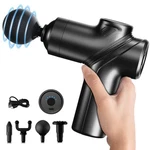 Leercon Deep Tissue Massage Gun Portable, Mini Electric Muscle A4-BLACK. Fixed Price $32.70.