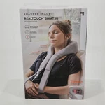 Sharper Image Realtouch Shiatsu Neck Body Massager - Open Box. Fixed Price $15.96.