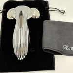 Mtg Refa Motion Carat Facial Body Roller Silver Authentic Japan W/ Pouch Cloth. Fixed Price $89.99.