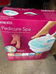 Water Foot Massager Spa Feet Pedicure Bubble Heat Bath Machine Electric Read. Fixed Price $49.45.