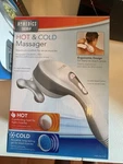Homedics Hand Held Massager Thera-p Hot Cold HHP-250-THP With Attachments. Fixed Price $19.78.