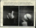 1971 Press Photo Astronaut's Hand & Scratches Apollo 14 Body Landing Craft. Fixed Price $24.99.