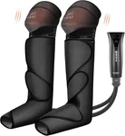 Fit King Air Compression Leg Massager Heat FT-011A Foot Calf Knee Black. Fixed Price $59.99.