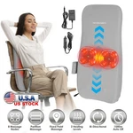 Seat Cushion Heated Back Neck Body Massager Chair For Home Car Office. Fixed Price $62.29.