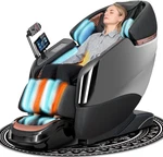 2025 Zero Gravity Full Body Shiatsu Massage Chair With Voice & Heating. Fixed Price $2333.99.