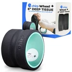 Chirp Wheel Foam Roller - Targeted Back & Neck Pain 6" Deep Tissue, Mint. Fixed Price $67.71.