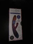 New Plus One Luxe Dual Vibrating Massager Blue Model 6734 Brand Sealed. Fixed Price $35.00.