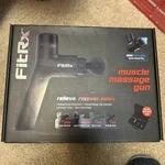 Tzumi Fitrx Portable Muscle Massage Gun With Carrying Case. Fixed Price $50.00.