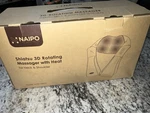 Naipo MGS-150DC Shiatsu 3D Rotating Massager With Heat For Neck, Back, Shoulder. Fixed Price $19.99.