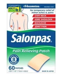 Salonpas 8 Hour Pain Relief Patch With Camphor Back & Muscles 60 Count. Fixed Price $9.89.