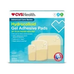 Cvs Health Hydrocolloid Gel Adhesive Pads, 5 Assorted Sizes. Fixed Price $18.50.