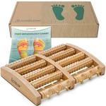 Cozlow - Foot Massager For Plantar Fasciitis Relief Wooden. Fixed Price $21.32.