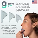 Gentle Jaw Pain Relief Stretching Stretcher Device Tmj, Clenching, Headaches. Fixed Price $79.99.