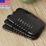Scraping Massage Tool Black Buffalo Horn Therapy Board Comb Shape. Fixed Price $8.99.