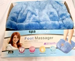 Spa Foot Massager Plush Comfort Fabric Blue New. Fixed Price $9.99.