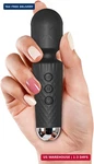 Portable Handheld Mini Massager For Women, Waterproof Usb Rechargeable Wand. Fixed Price $15.79.
