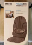 Homedics Back Massage Cushion Brown Heated Portable 2-SPEED Vibration VC-110A. Fixed Price $34.00.