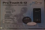 Hidow Pro Touch Wireless 6-12 Premium Electronic Muscle Stimulator/tens. Fixed Price $350.00.