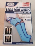 North American Health & Wellness Air Compression Leg Foot Wraps Size Xl. Fixed Price $19.99.