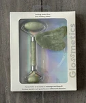 Glossmetics Feeling Jaded Duo, Facial Roller & Gua Sha, Depuffer Face Scu. Fixed Price $15.98.