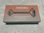 Sacheu Beauty Dual-sided Roller Circulation Travel Pouch New In Box. Fixed Price $22.99.