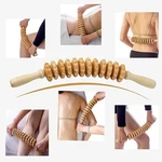 Body Massage Roller Wood Anti Slip Handle Muscle Relax Back Leg Tool. Fixed Price $19.35.