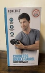 Homedics Double-barrel Total Body Cordless Massager Black New In Box!!!!. Fixed Price $19.99.