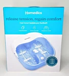 Homedics Heat Boost Bubble Pro Footbath Blue - Soothes Tired, Aching Feet. Fixed Price $39.99.