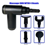 Gun Percussion Black Massager Deep Tissue Muscle Vibrating Relaxing Usa. Fixed Price $22.86.