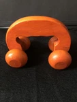 Handheld Wooden Wheel Roller Massager Acupressure For Back, Neck, Arms, & Legs. Fixed Price $10.97.